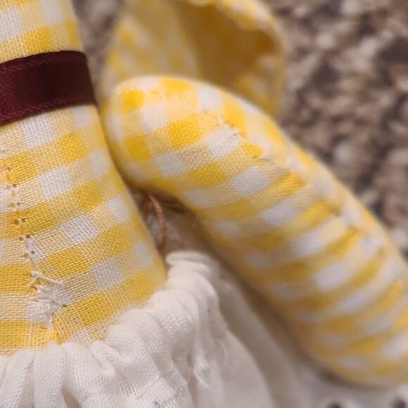 Handmade Cottagecore Easter Bunny Rabbit Lot Hand sewn Vintage - Picture 7 of 9